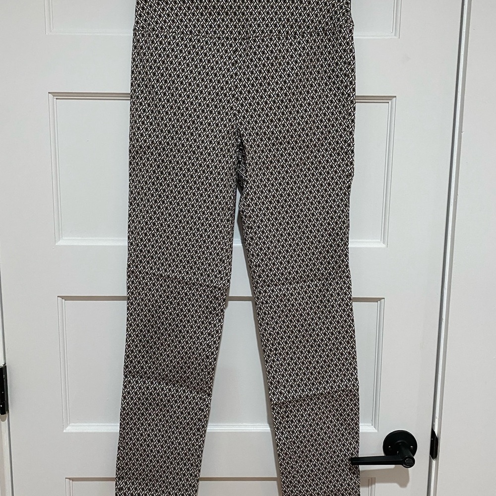 Black and White Patterned Pants